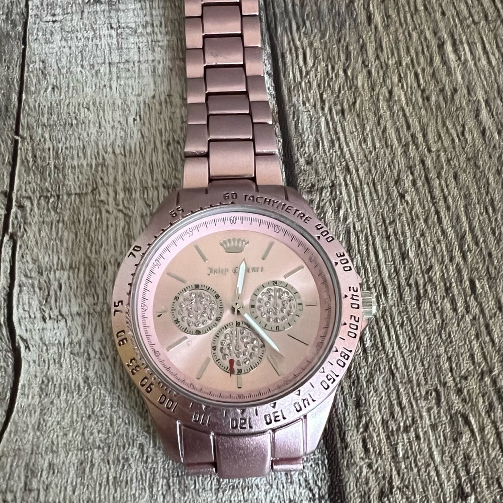 Juicy Couture Black Label Pink Watch